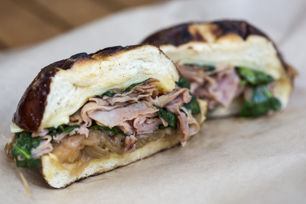 Winter Special Winter Ham & Pretzel Melt